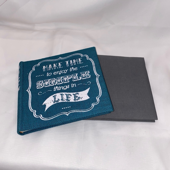 Unbranded Other - Photo Album Set in Teal and Gray